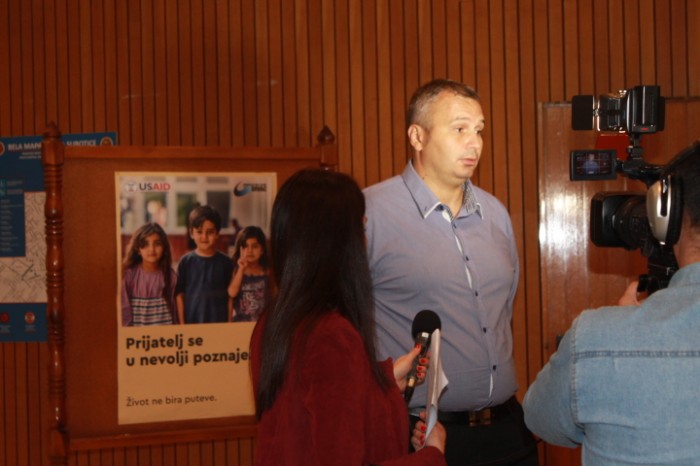 Training for Capacity building of local communities in response to emergency began today in the City of Subotica