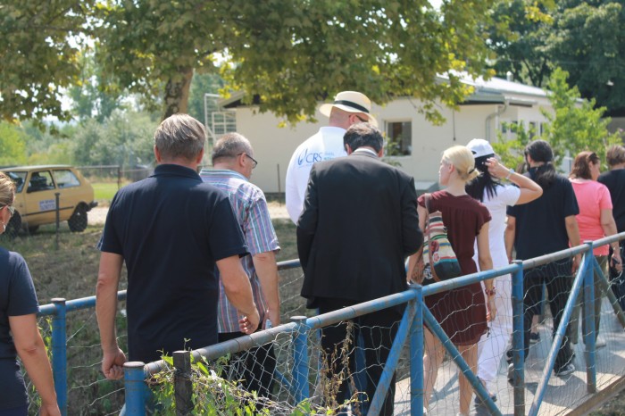 Poseta centru za azil Krnjača povodom obnove 13 baraka