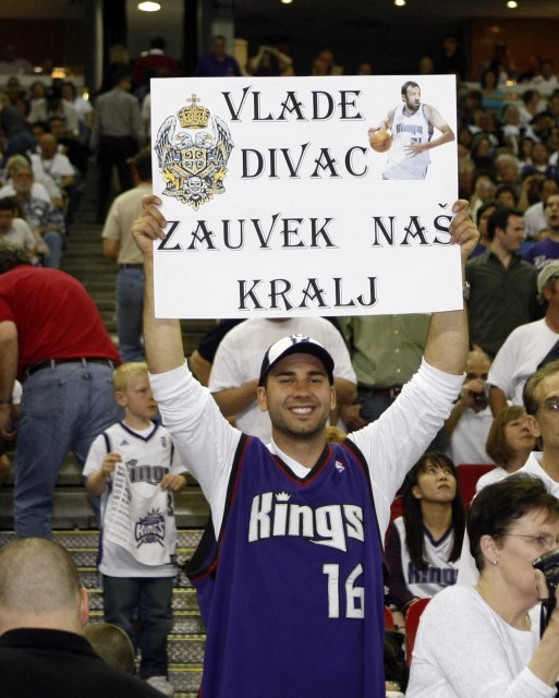 Retirement Ceremony for Vlade Divac’s Jersey