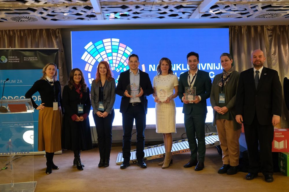Posao po meri i nagrada za najinkluzivnijeg poslodavca na 14.  CSR &  ESG Forumu u Beogradu