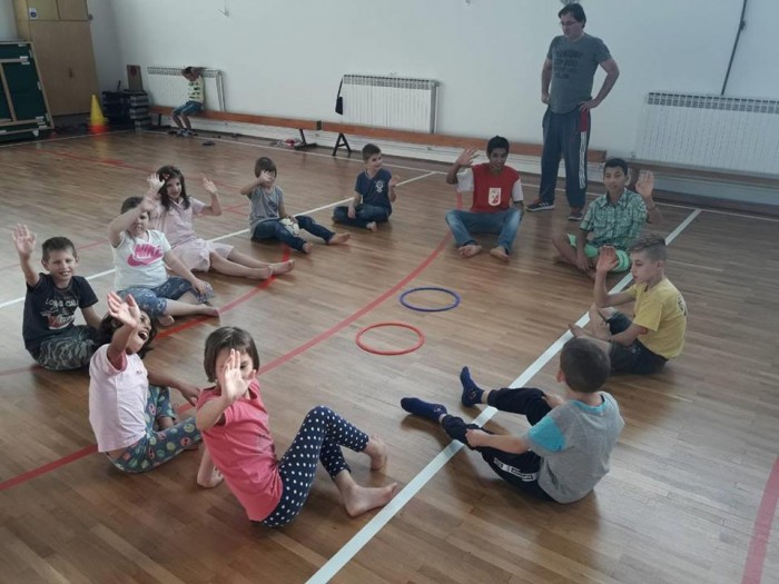 Nova sala za nastavu fizičkog vaspitanja za učenike škole „6. oktobar" u Kikindi 