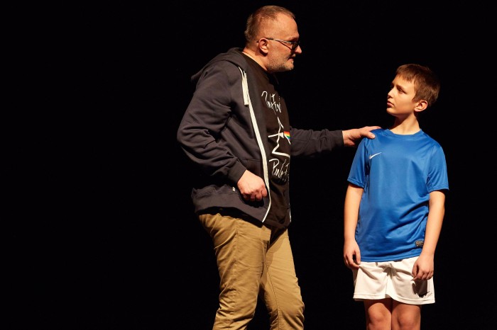 THE PLAY "YESTERDAY I REMEMBERED THE BLUE" IN BELGRADE