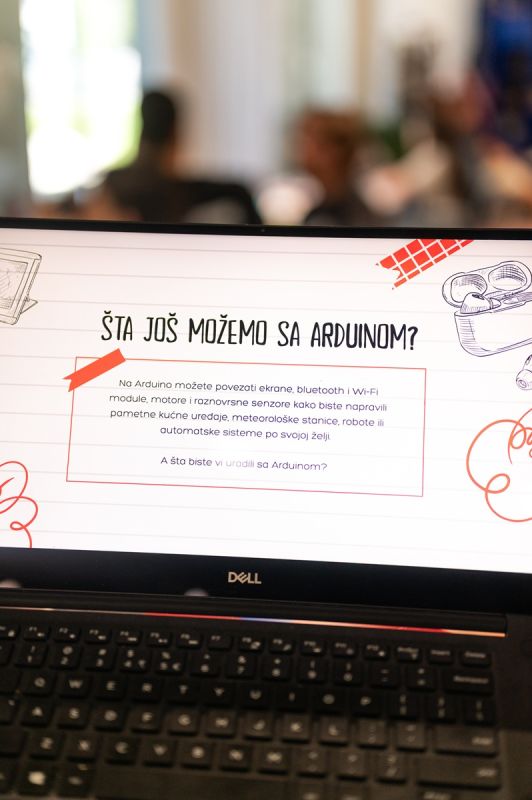 Mladi inovatori završili Arduino naučni kamp „Tehnologija koja rešava izazove"