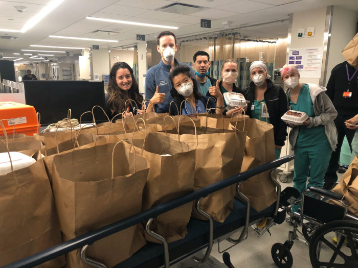 Food for NYC healthcare workers