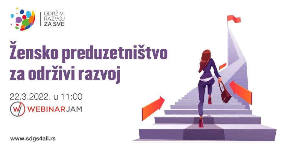 Online webinar - Žensko preduzetništvo za održivi razvoj