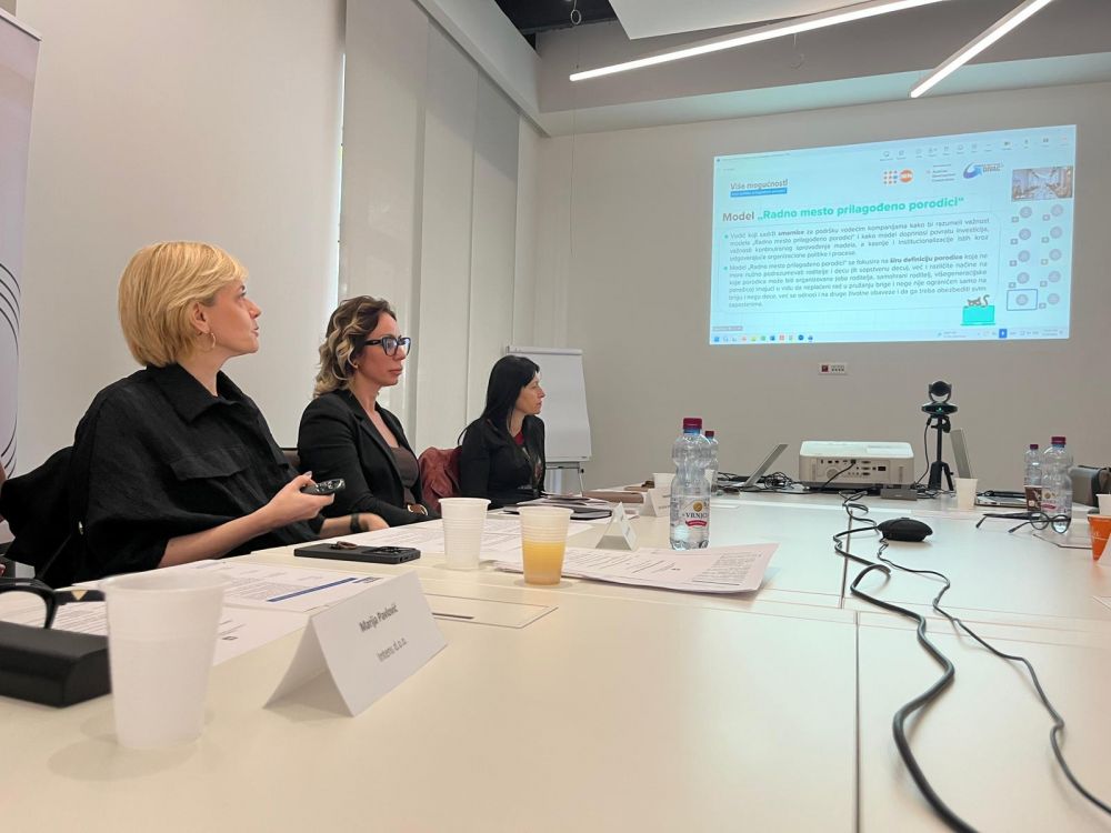 Model „Radno mesto prilagođeno porodici" predstavljen u Privrednoj komori Srbije