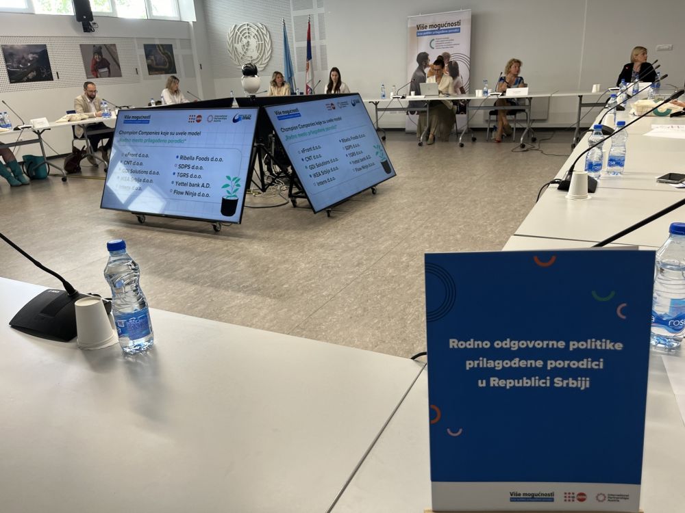 Kako kompanije grade bolje radno okruženje: predstavljeni rezultati modela „Radno mesto prilagođeno porodici"