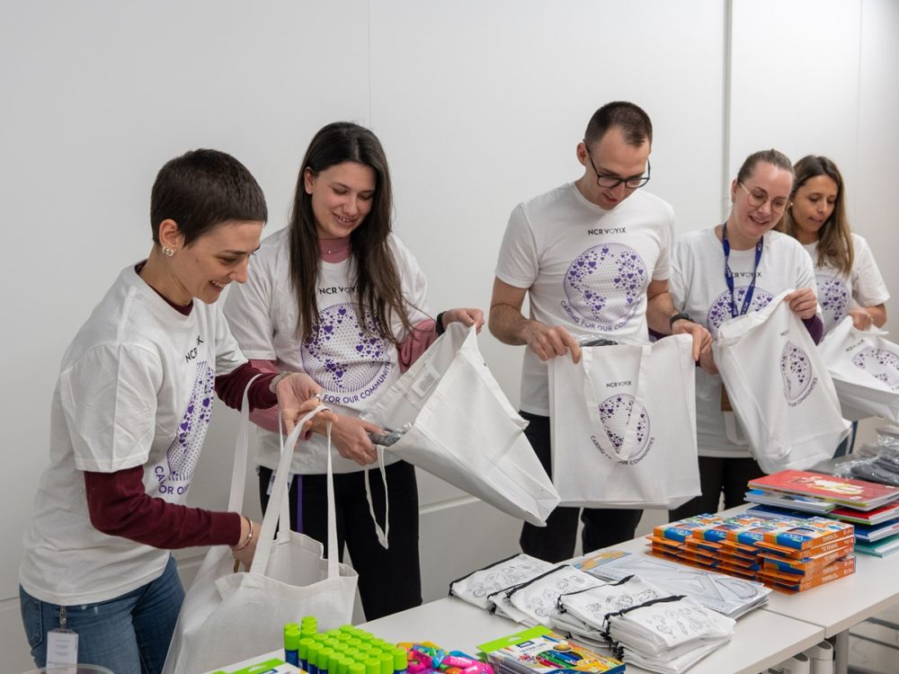 100 School Supply Packages Donated to Children in Meljak