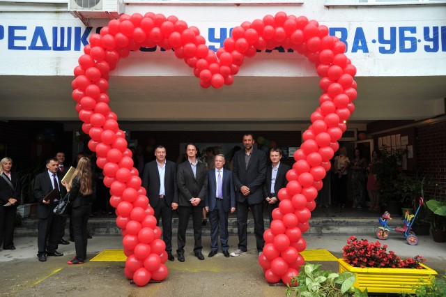 Eurobank i Fondacija „Ana i Vlade Divac" završile obnovu  vrtića u Ubu