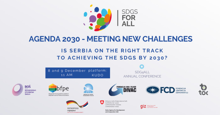 "SDGs for All" Annual Conference: Agenda 2030 - Meeting New Challenges