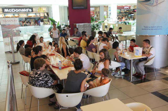 Osmesi najmlađih u Ušće Shopping Centru