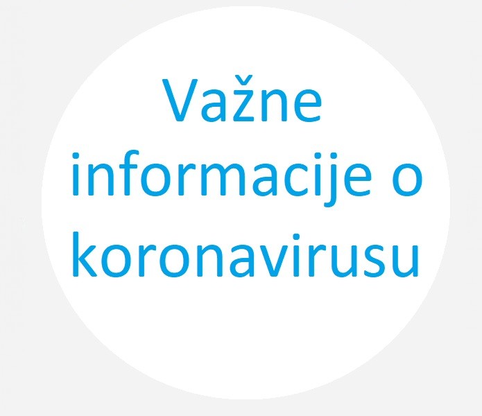 Važne informacije o koronavirusu