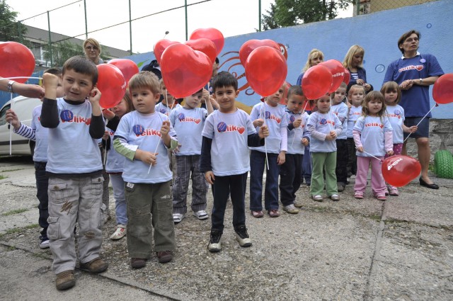 Veliko srce u SOS Dečijem selu u Kraljevu