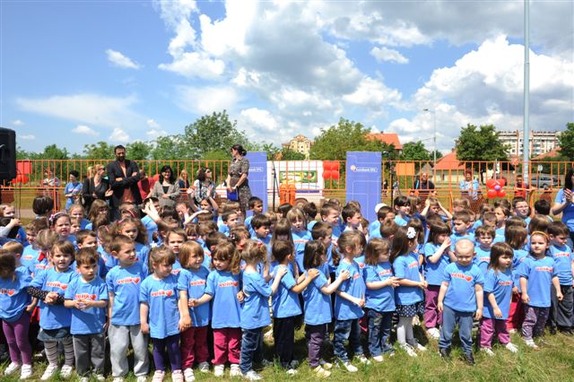 Obnovljeno igralište vrtića "Veverica" u Pančevu