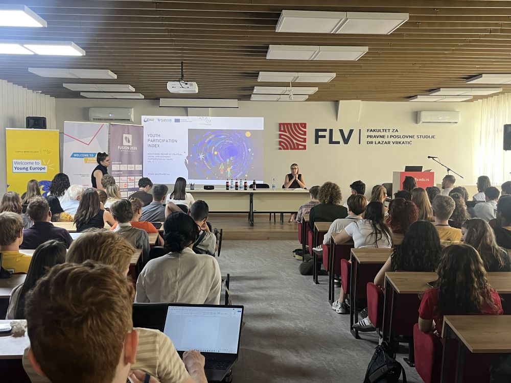 Predstavili smo Indeks participacije mladih na Samitu Evropskog parlamenta mladih u Novom Sadu