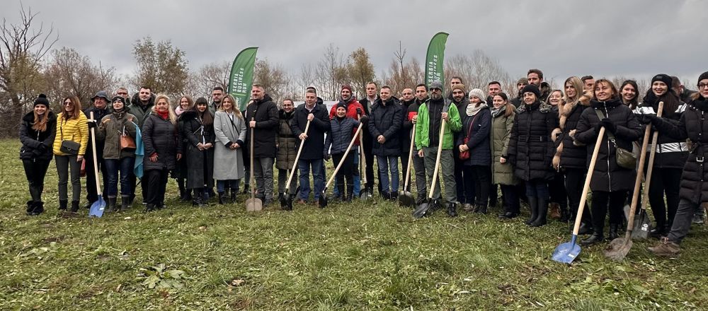 2,000 Trees Planted in Zrenjanin